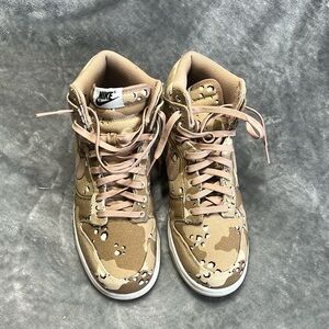 Desert Camo High Top Dunks